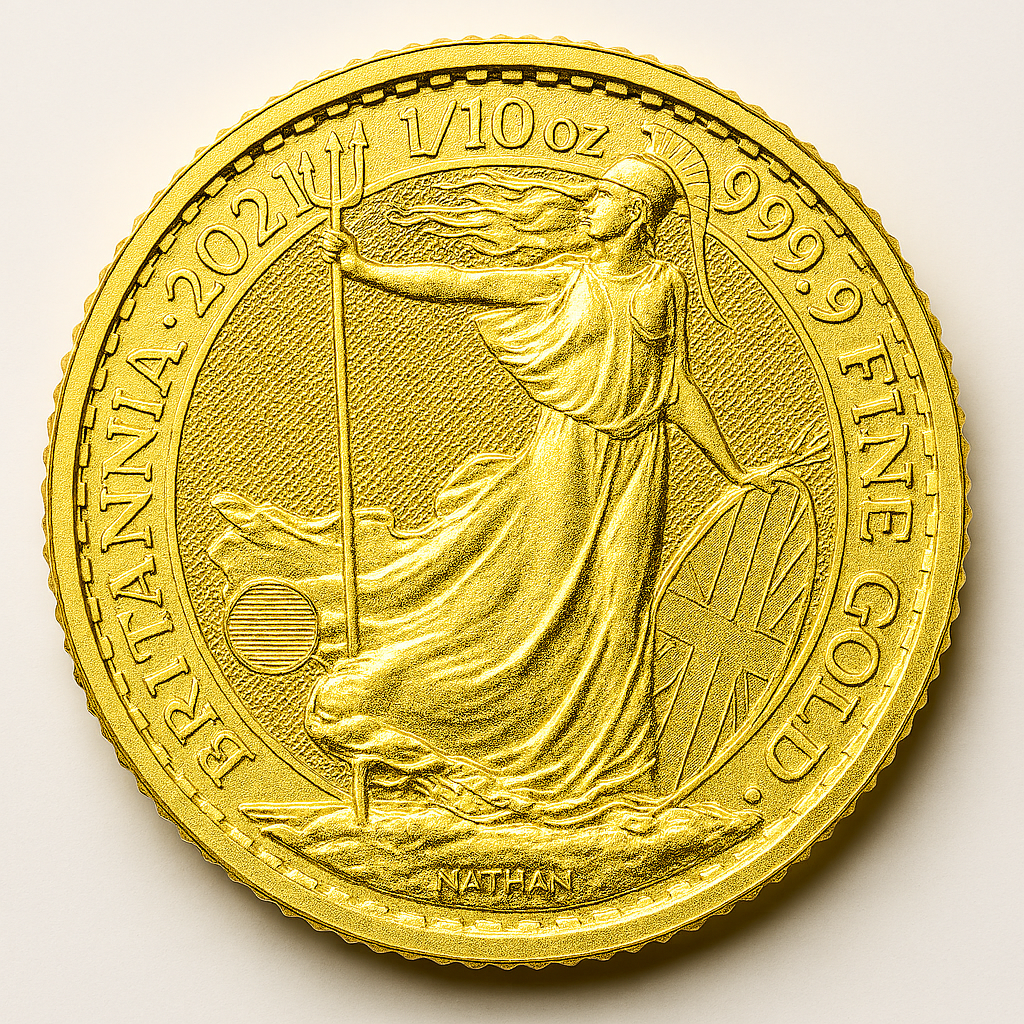 Gold Great Britain Britannia 1/10 oz